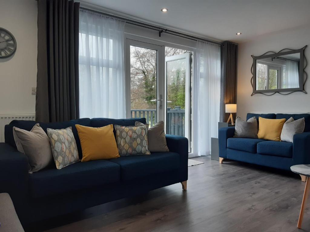 Posezení v ubytování Chalet 174 Glan Gwna Park Caernarfon