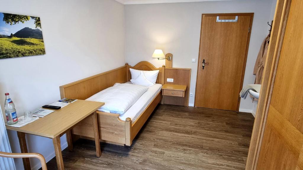 Postel nebo postele na pokoji v ubytování Haus Luise