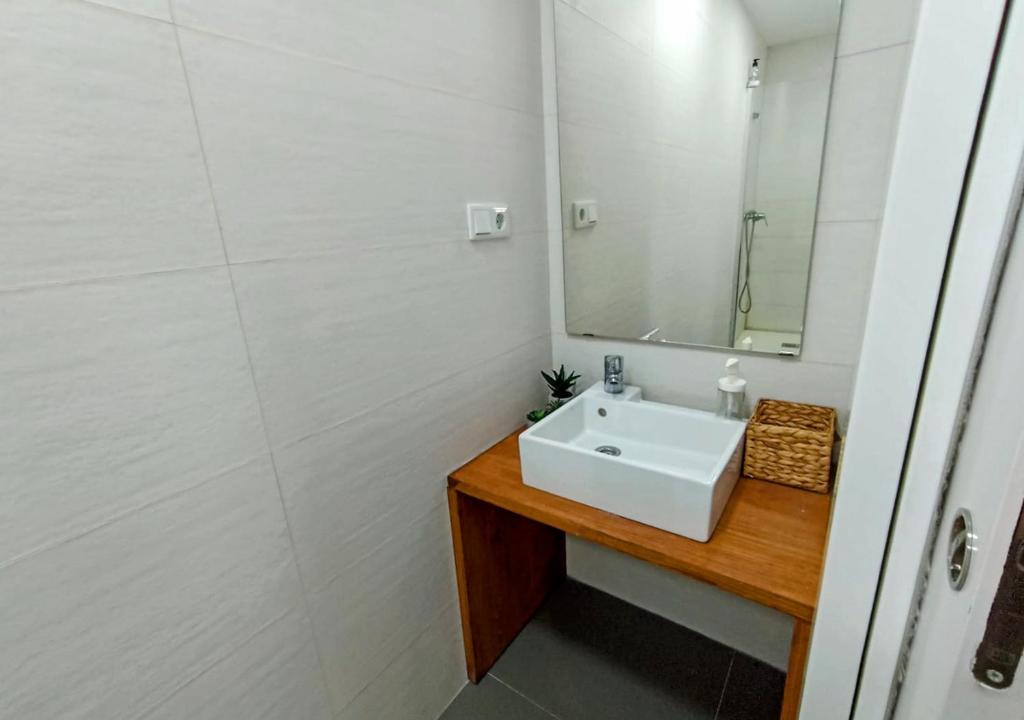 Kúpeľňa v ubytovaní Apartamentos LOS GATA GATA