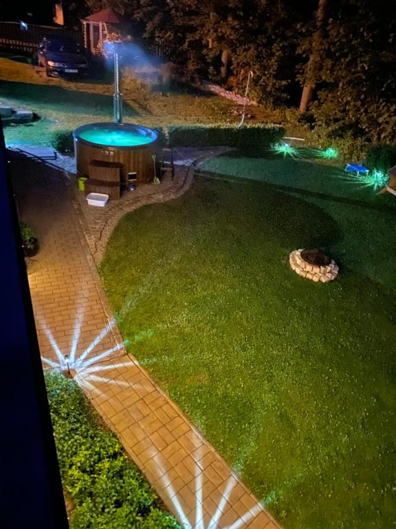 Zahrada ubytování Droom b&b Čermná