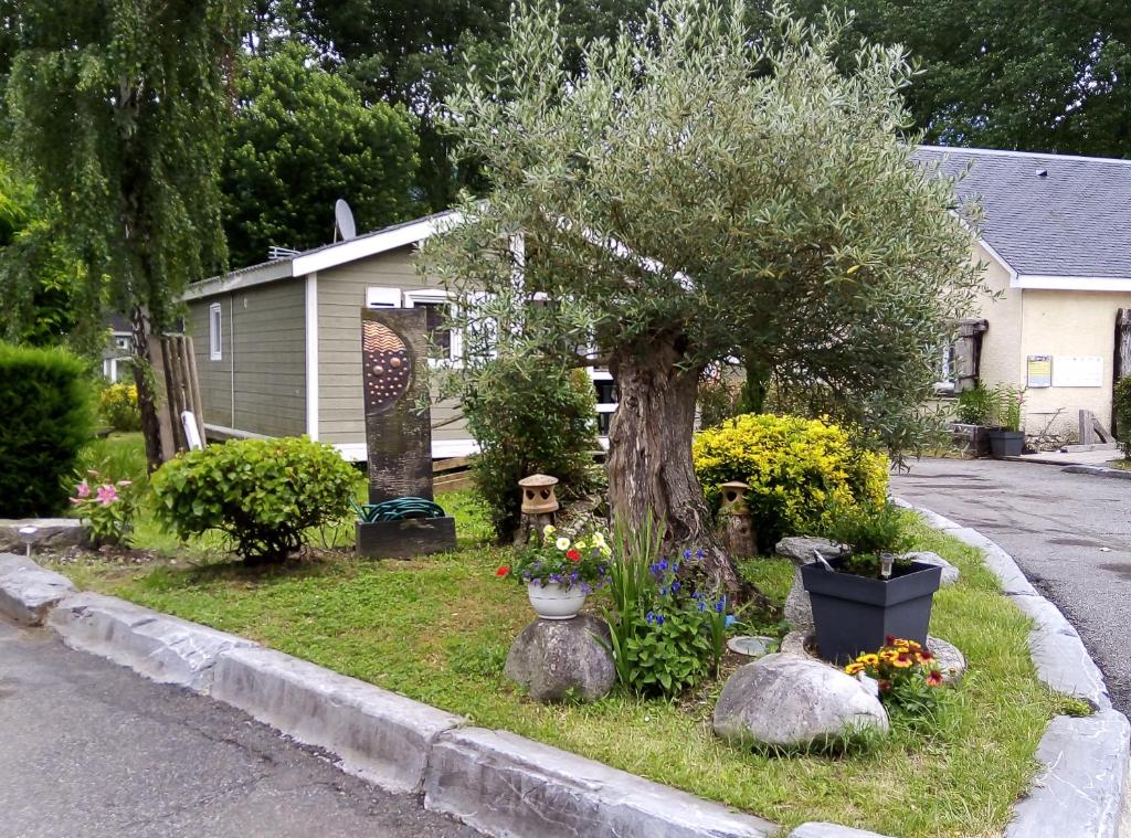 Zahrada ubytování Espace Pyrenees Loisirs