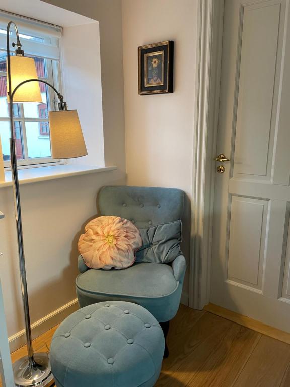 Posezení v ubytování Vita og Pouls Gård - Guesthouse