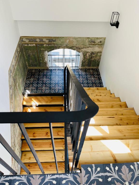 Postel nebo postele na pokoji v ubytování Kaiserliche Post Suites Bevensen-Ferienwohnung