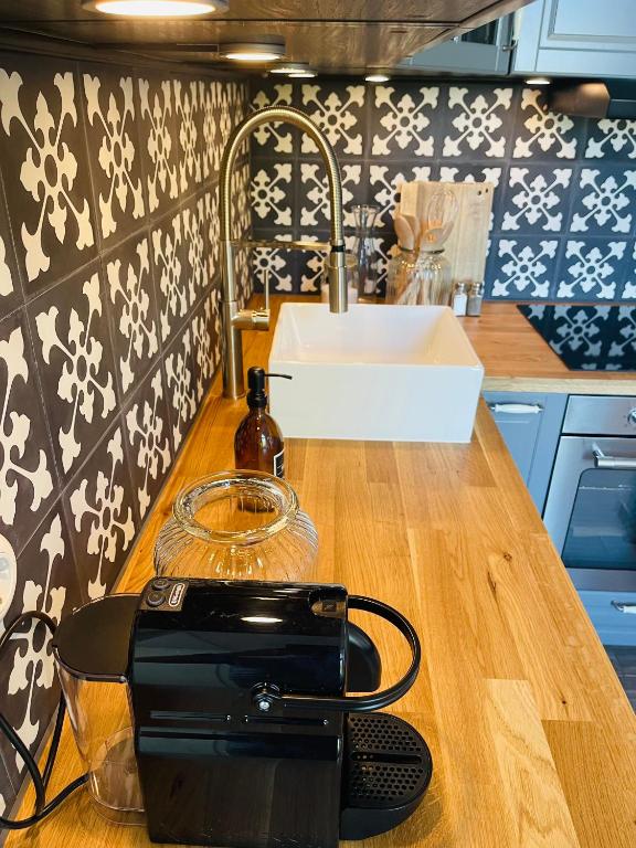 Kuchyň nebo kuchyňský kout v ubytování Kaiserliche Post Suites Bevensen-Ferienwohnung