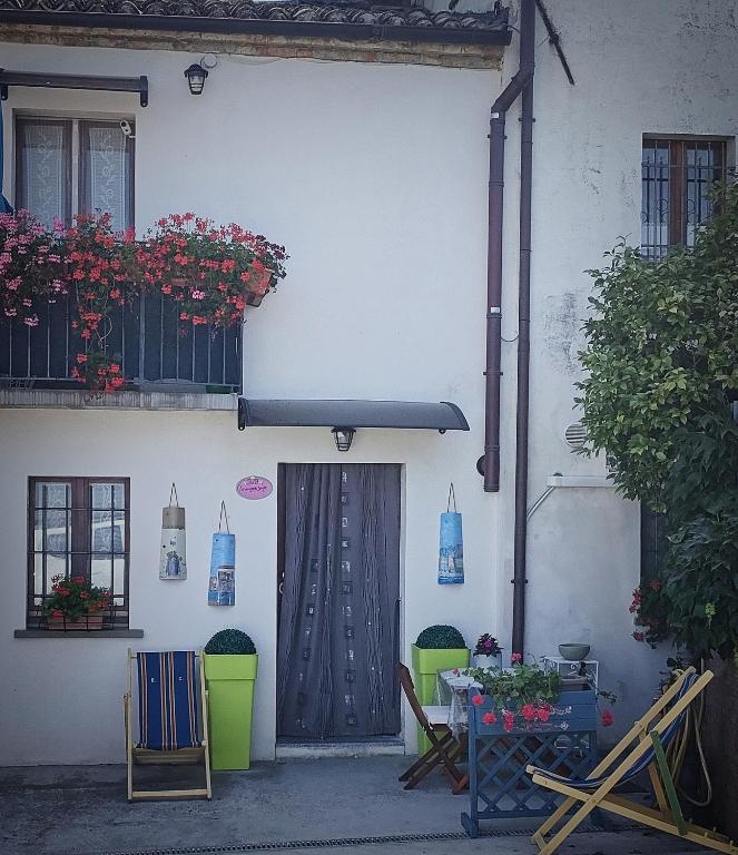 Budova, kde se bed and breakfast nachází
