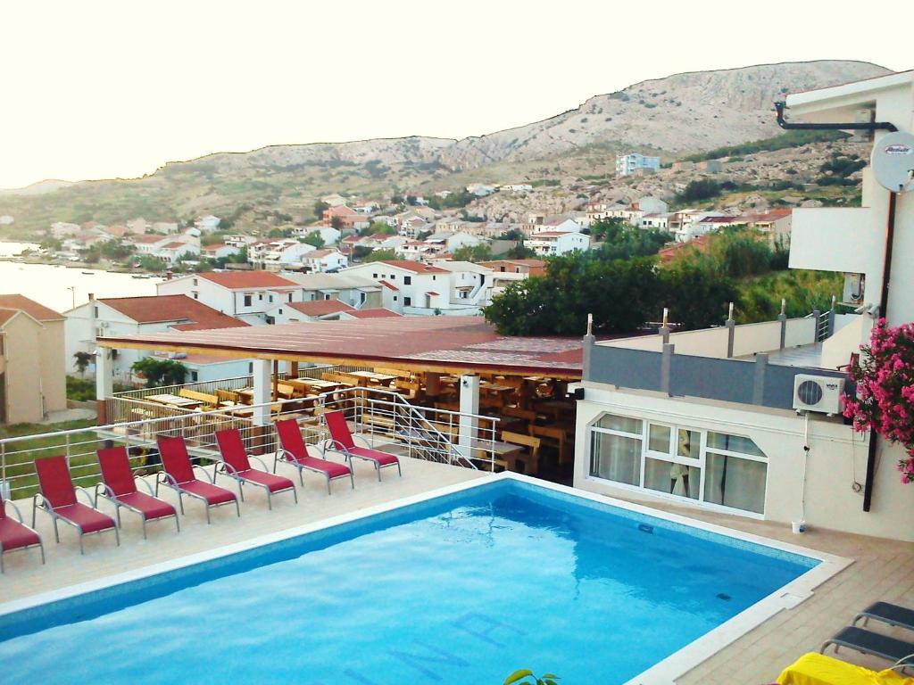 Nespecifikovaný výhled na hory nebo výhled na hory při pohledu z bed and breakfast