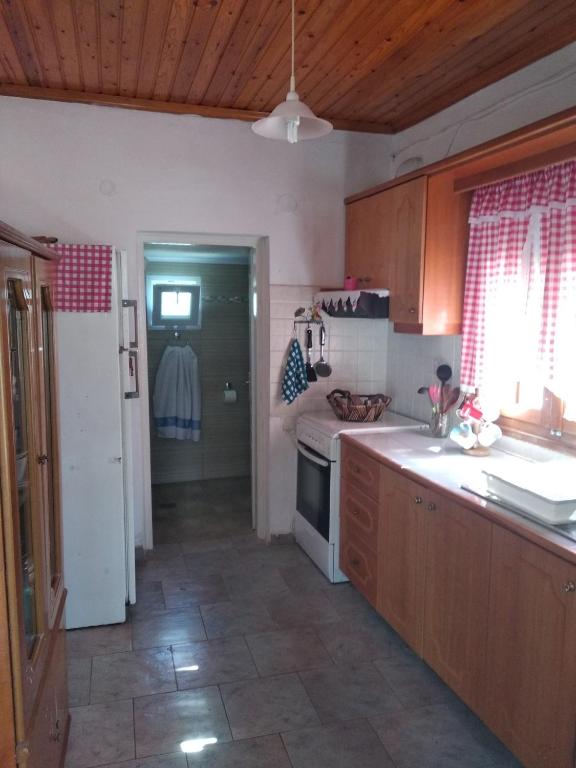 Kuchyň nebo kuchyňský kout v ubytování Amaryllis sweet home