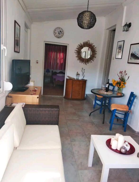 TV a/nebo společenská místnost v ubytování Amaryllis sweet home