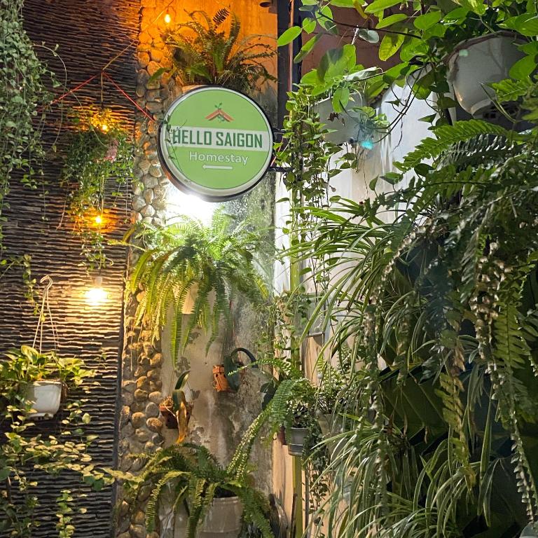 Zahrada ubytování Hello SaiGon Homestay
