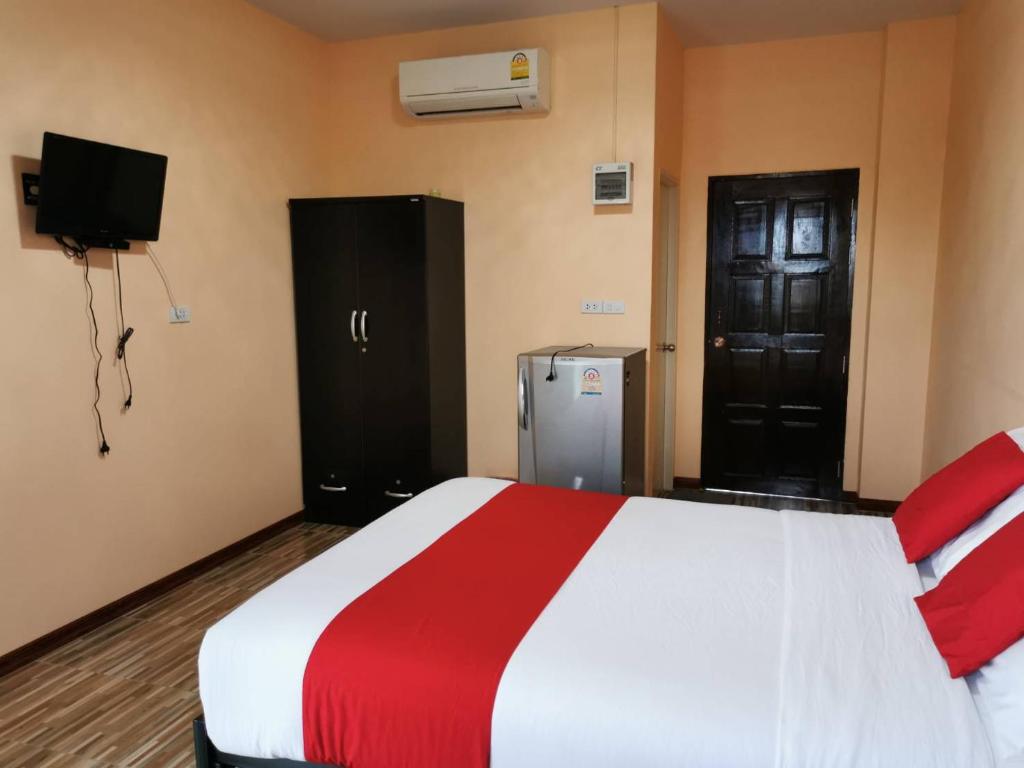 Postel nebo postele na pokoji v ubytování Bankaina