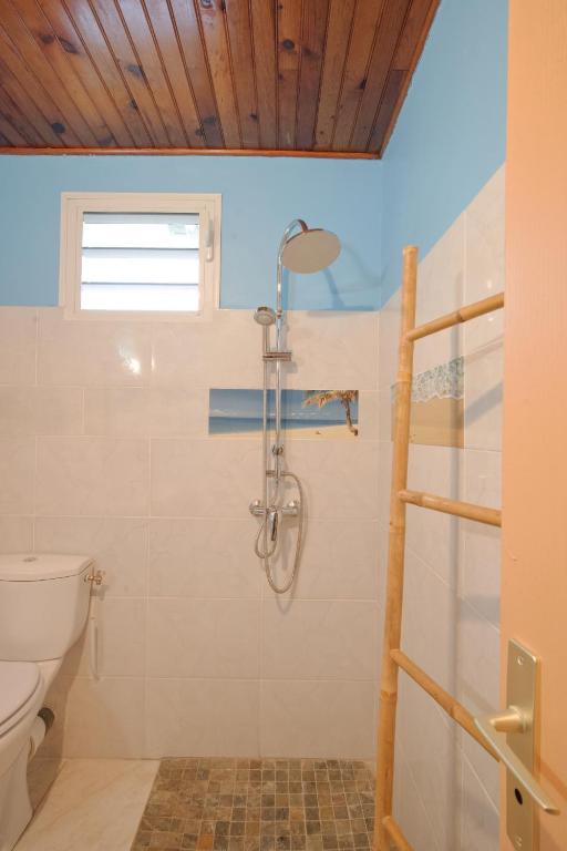 Koupelna v ubytování Charmant logement F3 au sud de la Martinique (PMR)