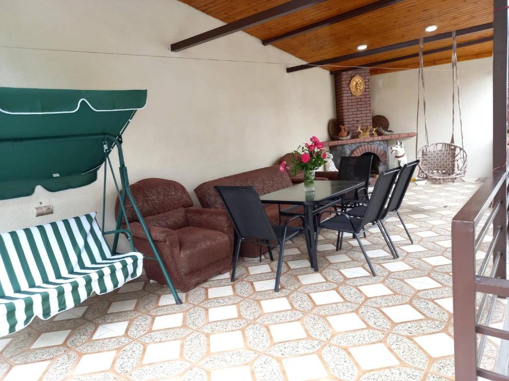Posezení v ubytování Guest House IVO