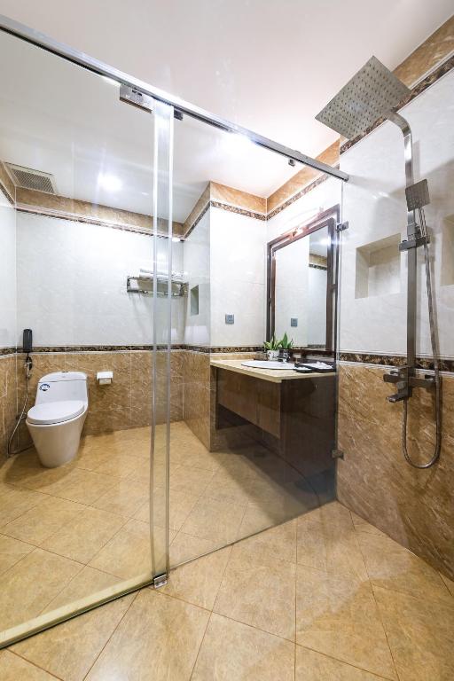 Koupelna v ubytování Con Dao Resort