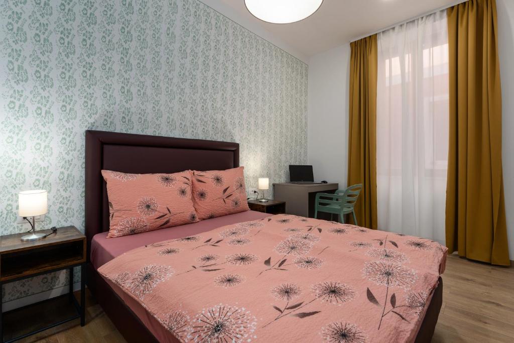 Postel nebo postele na pokoji v ubytování Hostel Antique