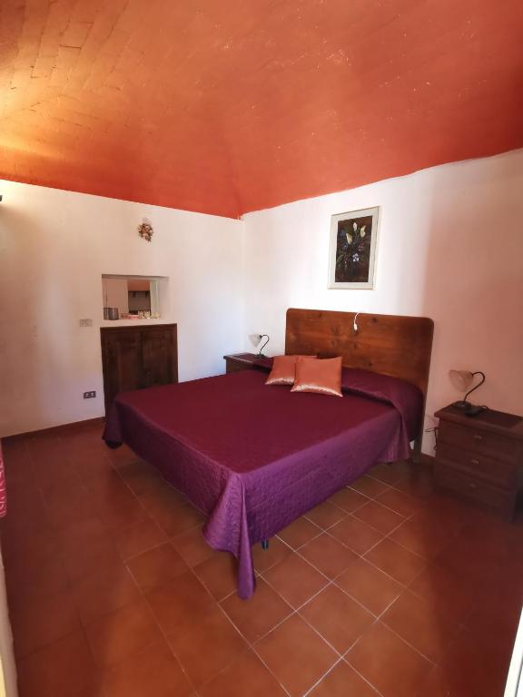 Postel nebo postele na pokoji v ubytování Casa MAMMUCCIA