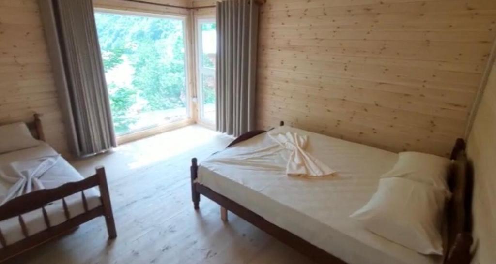 Letto o letti in una camera di Eagles Land