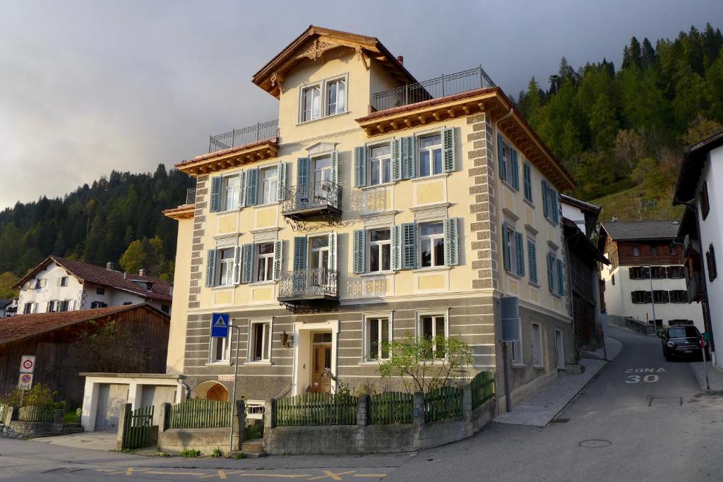Budova, kde se apartmán nachází