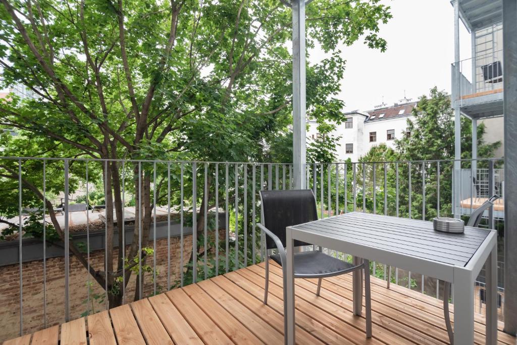 Balkón nebo terasa v ubytování Sophienne Apartments