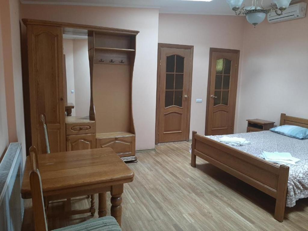 Postel nebo postele na pokoji v ubytování Hotel Nikolet