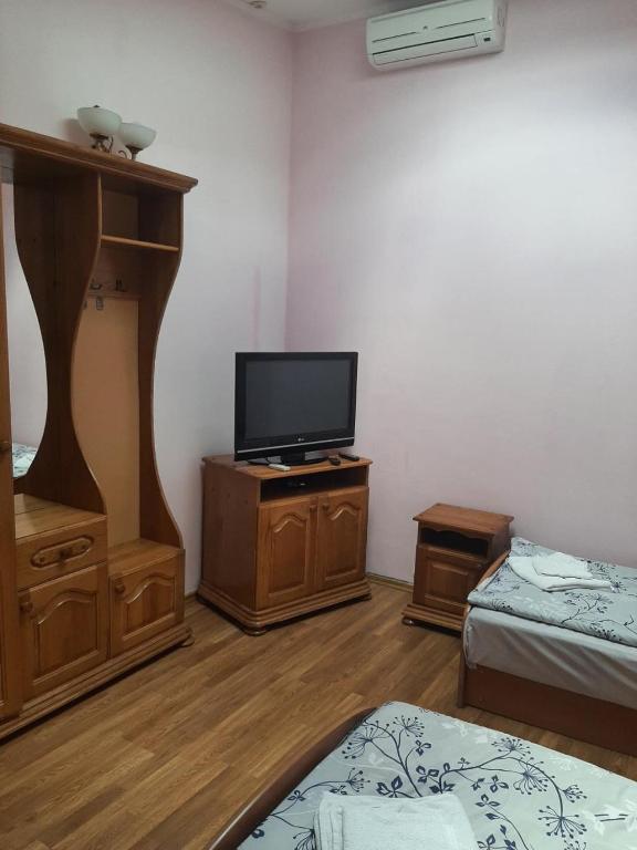 Postel nebo postele na pokoji v ubytování Hotel Nikolet