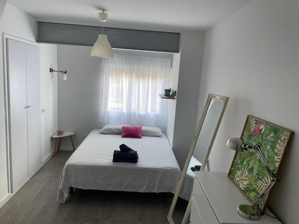 Postel nebo postele na pokoji v ubytování Ruzafa Beach