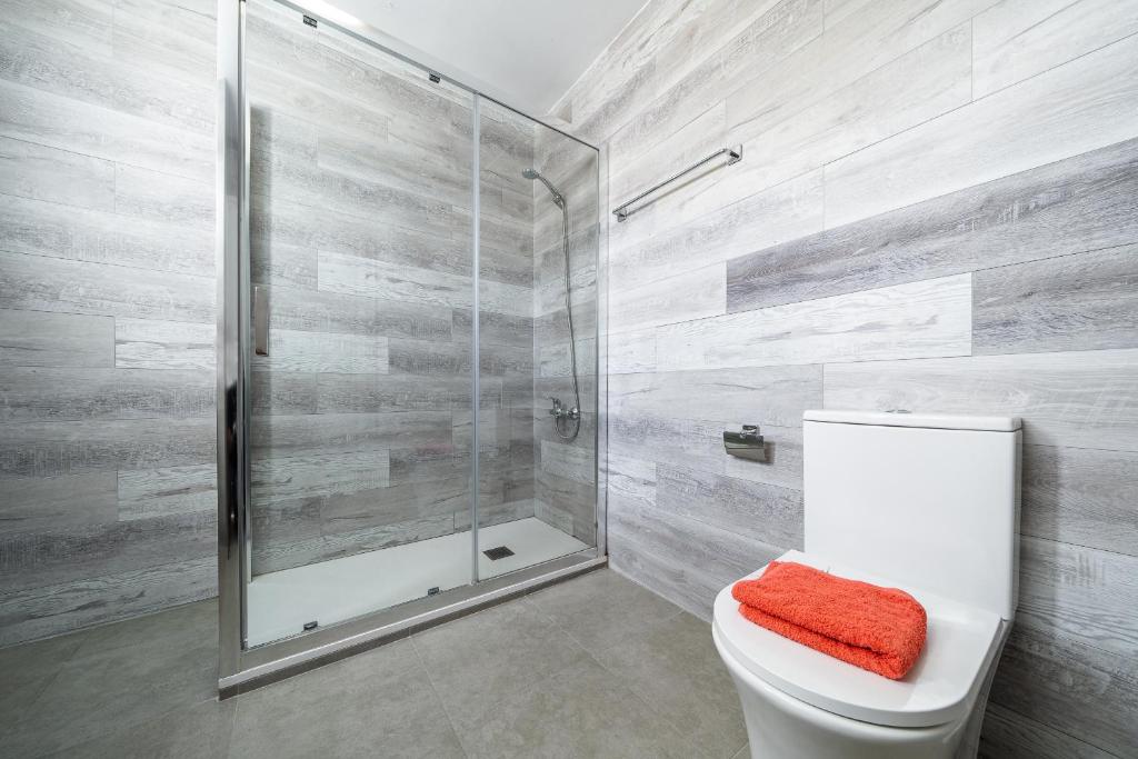 Kúpeľňa v ubytovaní Apartament Esmeralda
