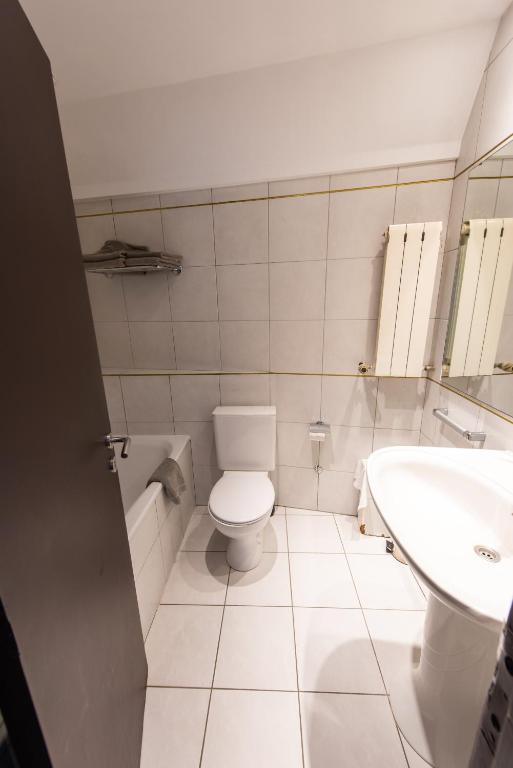 Koupelna v ubytování Résidence-Hotel Le Quinze Grand Place Brussels