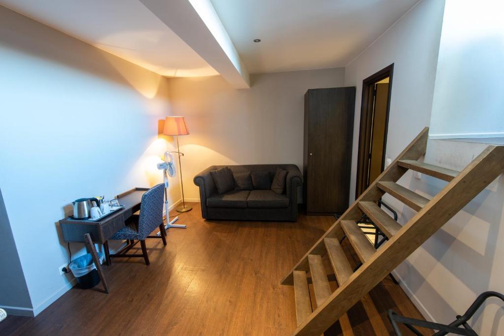 Posezení v ubytování Résidence-Hotel Le Quinze Grand Place Brussels