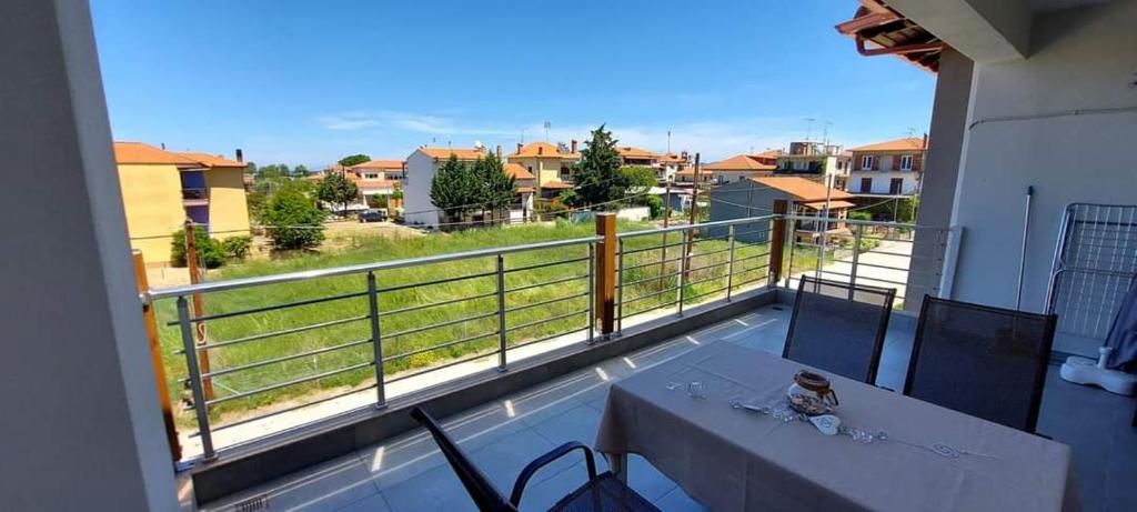 Balkón alebo terasa v ubytovaní Milias Apartment's
