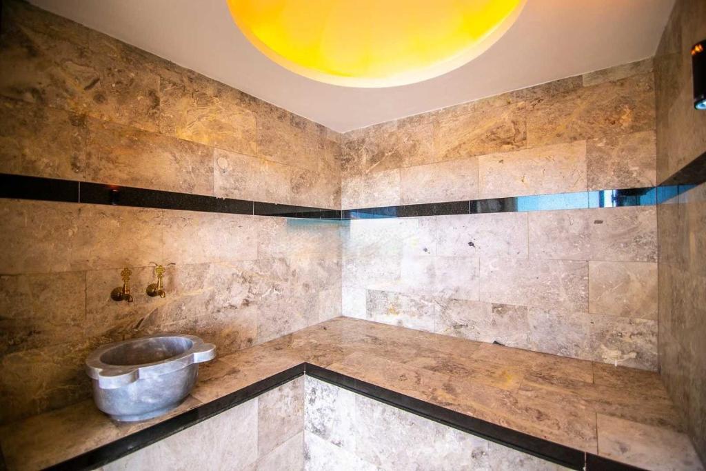Koupelna v ubytování Villa Vena Kalkan