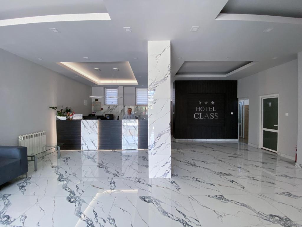 Vstupní hala nebo recepce v ubytování Hotel Class