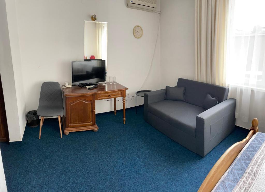 TV a/nebo společenská místnost v ubytování Hotel Rotasar