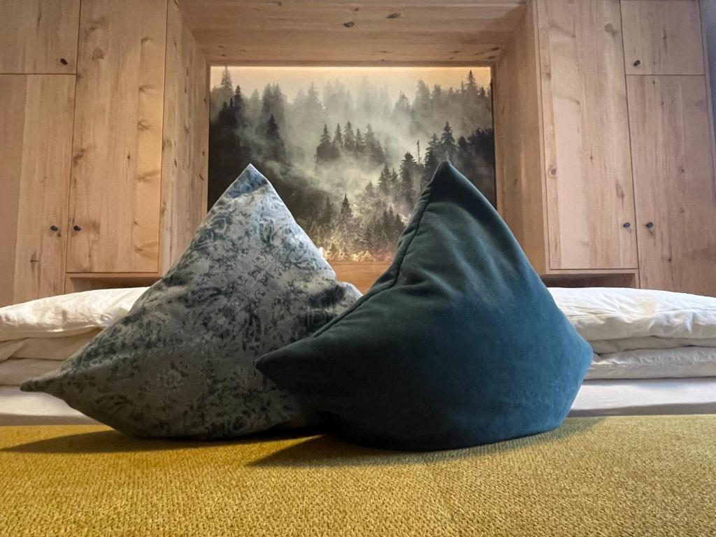 Posteľ alebo postele v izbe v ubytovaní Appartements Barbara