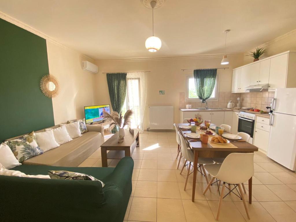Kuchyň nebo kuchyňský kout v ubytování Sweet Home Vassia
