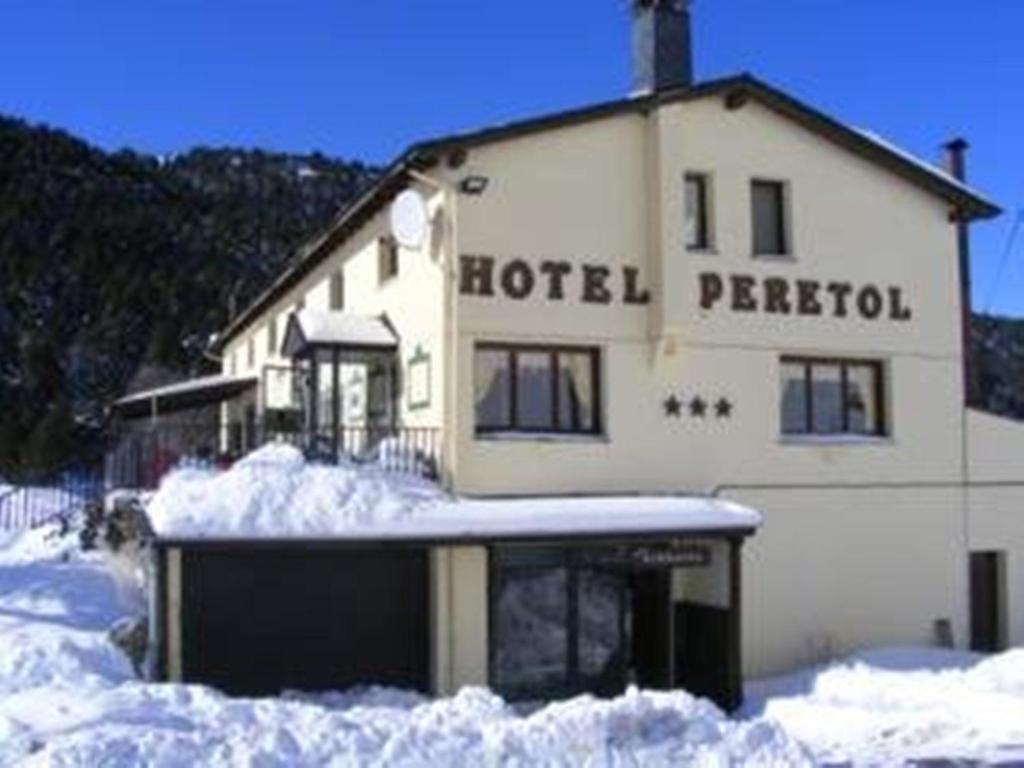 Hotel Peretol v zimě