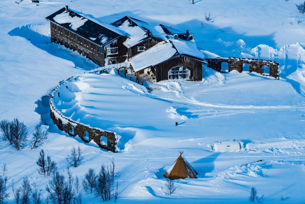 Niehku Mountain Villa зимой