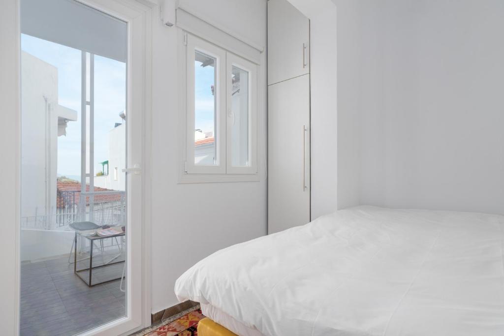 Posteľ alebo postele v izbe v ubytovaní Mare Gaia Apartments