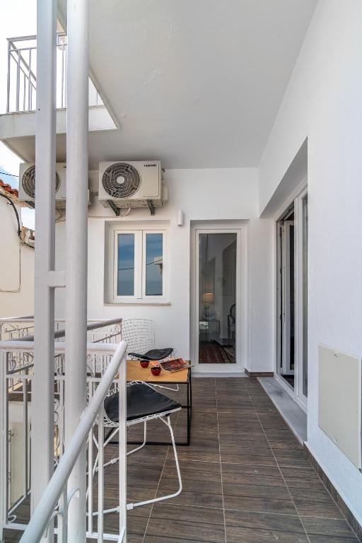 Balkón alebo terasa v ubytovaní Mare Gaia Apartments