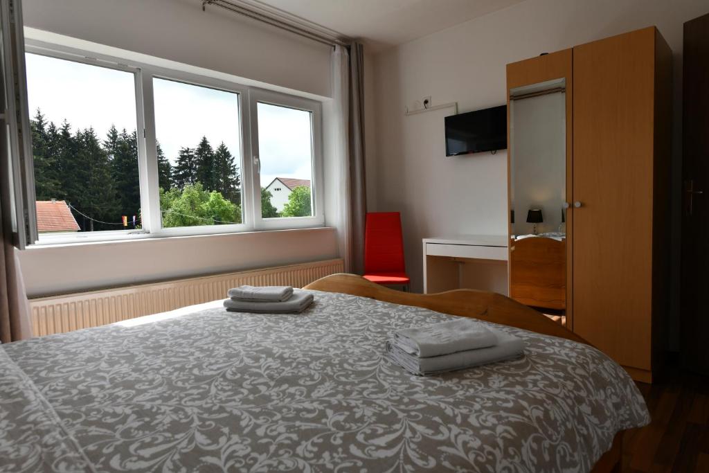 Televízia a/alebo spoločenská miestnosť v ubytovaní Apartment Marija Zupan