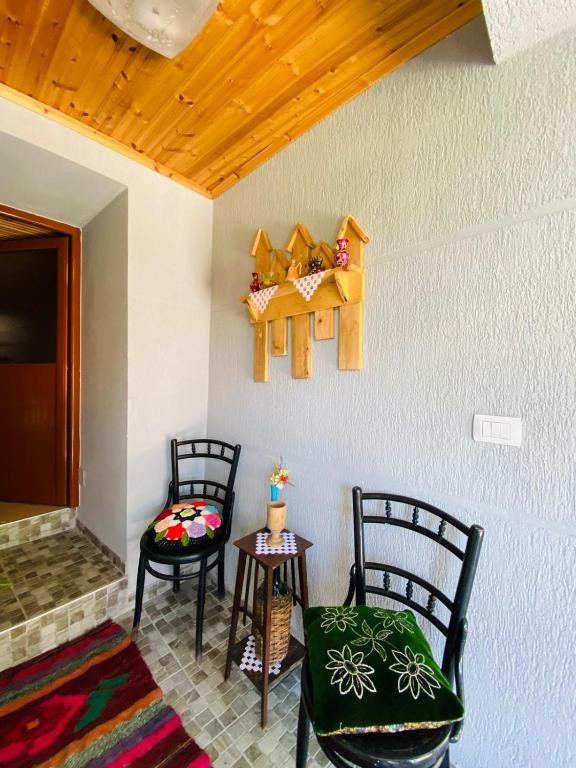 Posezení v ubytování "Mani Guest House"