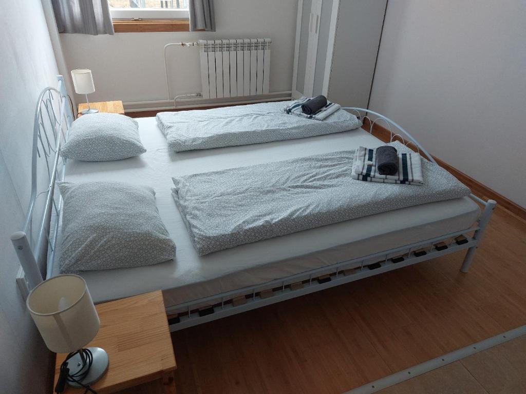 Postel nebo postele na pokoji v ubytování Penzion Starý dvůr