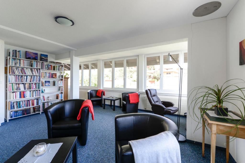 Posezení v ubytování Guesthouse Sonnegg