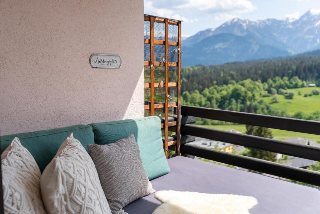 Nespecifikovaný výhled na hory nebo výhled na hory při pohledu z apartmánu
