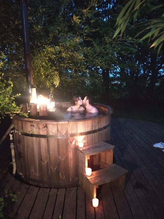 Fotografie z fotogalerie ubytování Ecolodge La Belle Verte v destinaci Saint-Mʼhervé