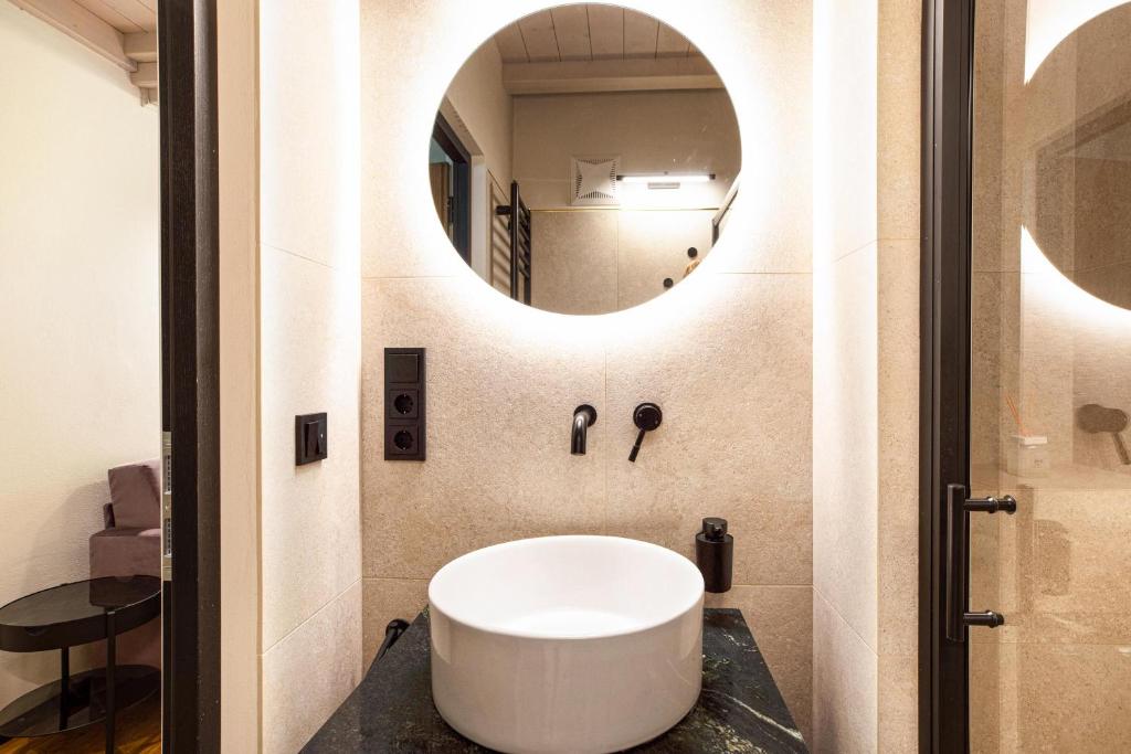 Kúpeľňa v ubytovaní Kraidlhof Designapartment Veronika