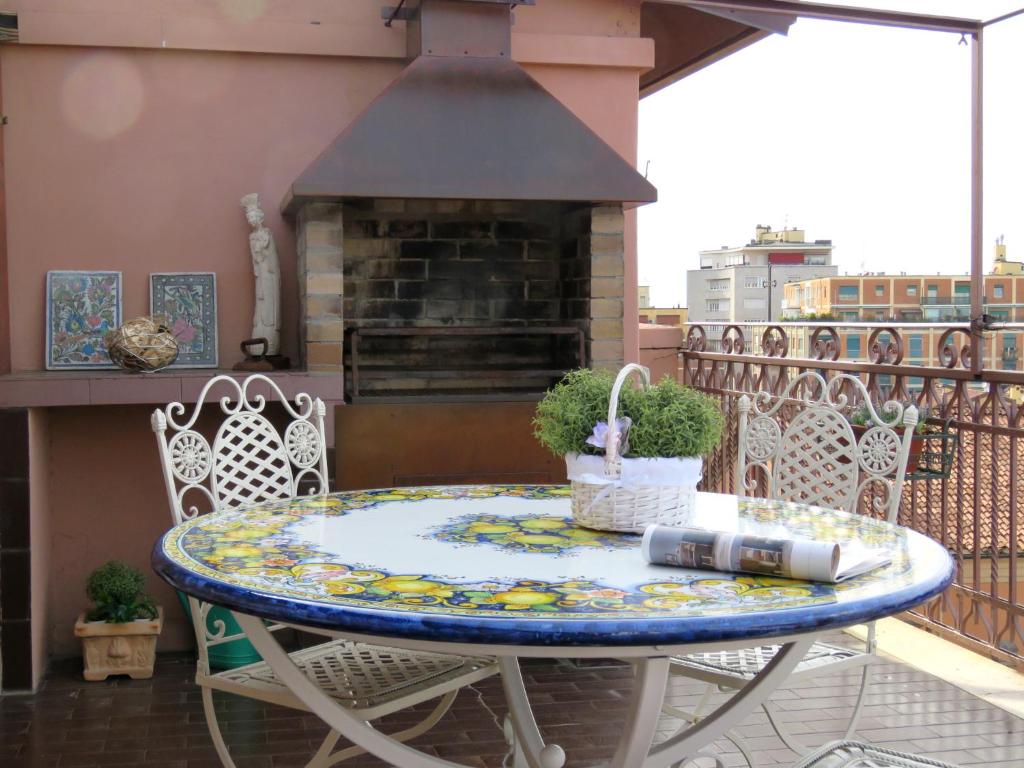 Balkón alebo terasa v ubytovaní Montegrappa Apartment