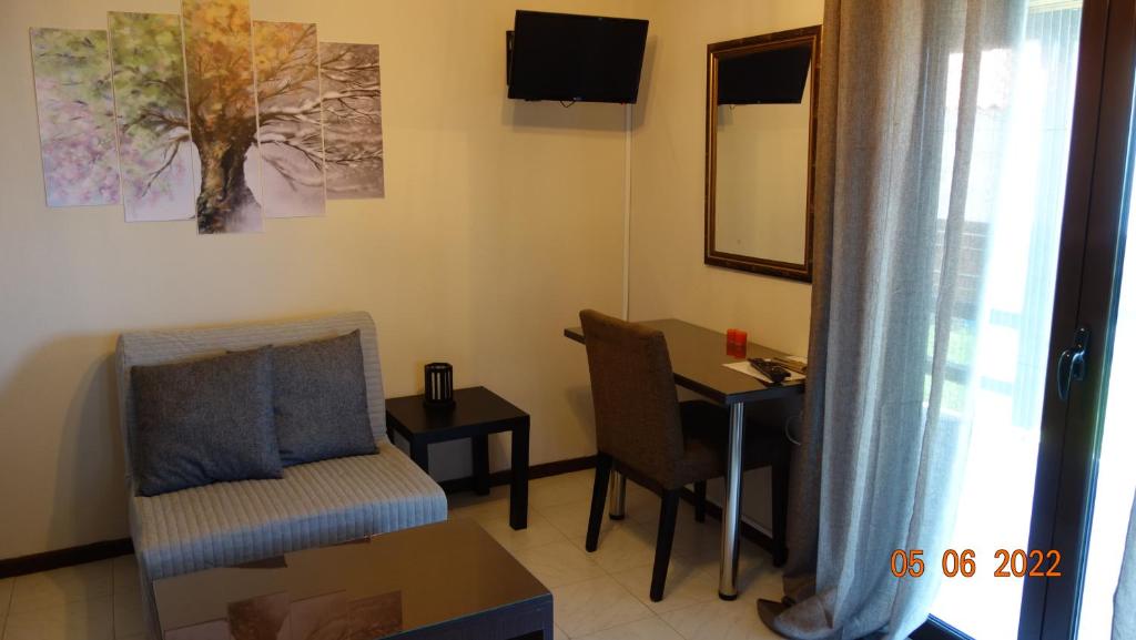 Część wypoczynkowa w obiekcie VAGGELIO Rooms 1