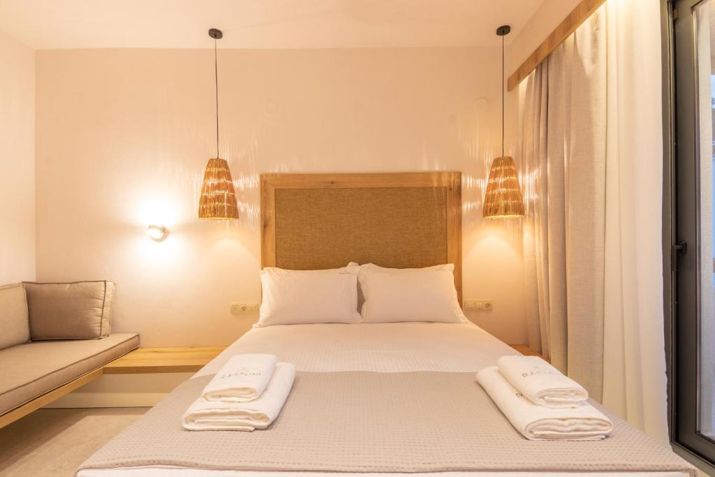 Postel nebo postele na pokoji v ubytování Rastoni - Relax & Retreat