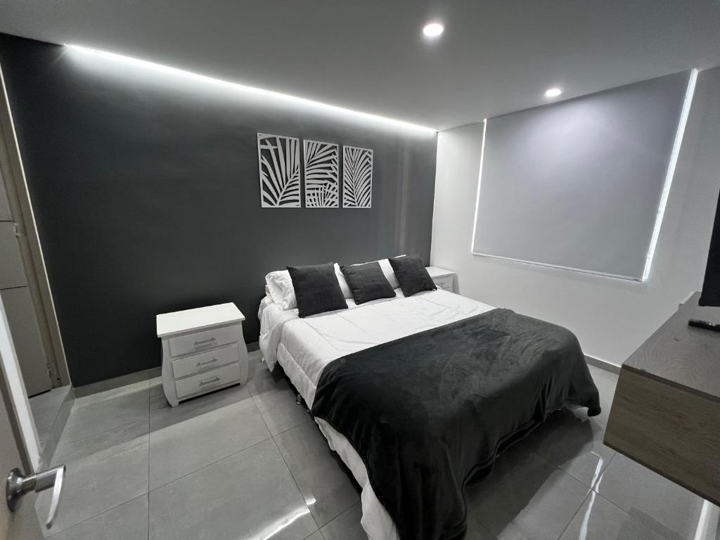 Postel nebo postele na pokoji v ubytování Apartamento luxury Girardot