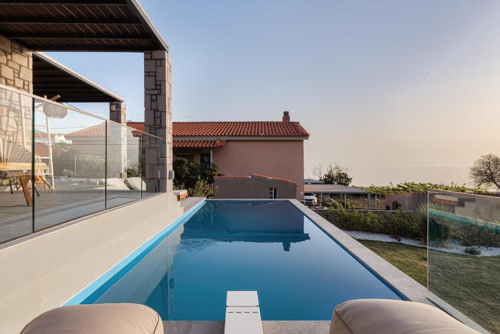 The swimming pool at or close to LemnosThea Luxury Villas
